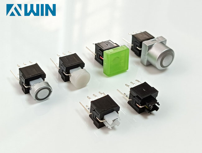 自锁带灯按键开关 自锁带灯按键开关