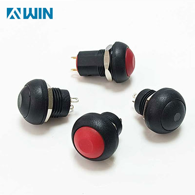 开孔尺寸12mm防水按钮开关