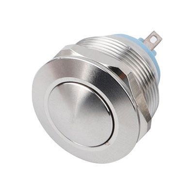 16MM无灯复位金属按钮开关